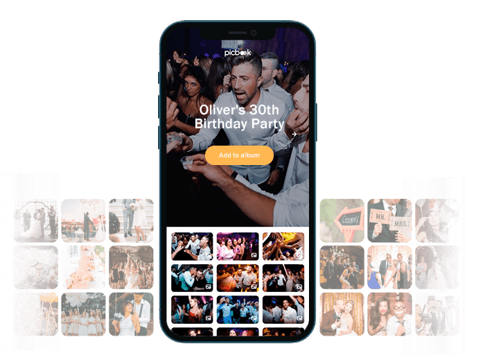Picbook - event photos and videos